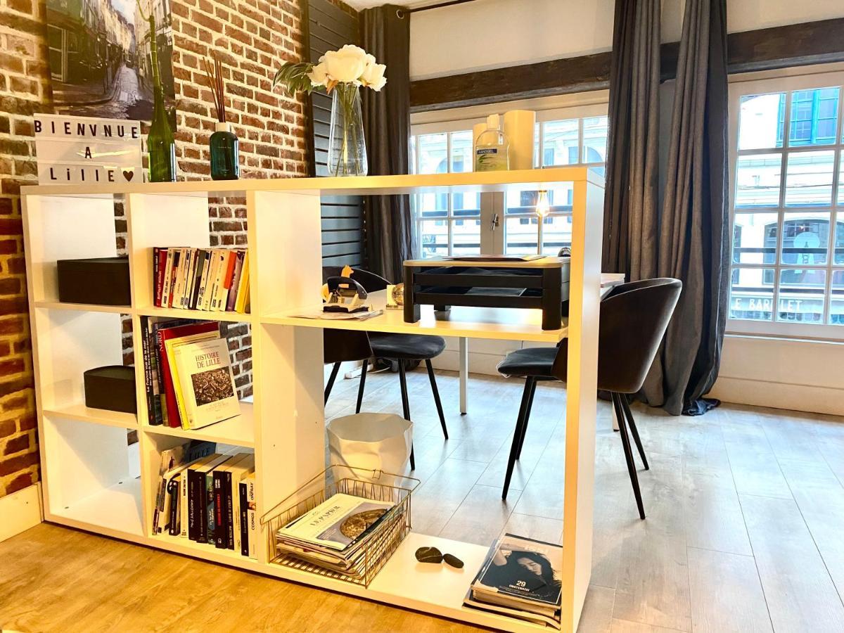 Appartement Heloise, Le Charme Du Vieux-Lilla Esterno foto